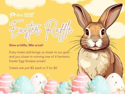 Copy of TTHA Easter Raffle - Website and Prev Events thumbnail ad 400x300pxs