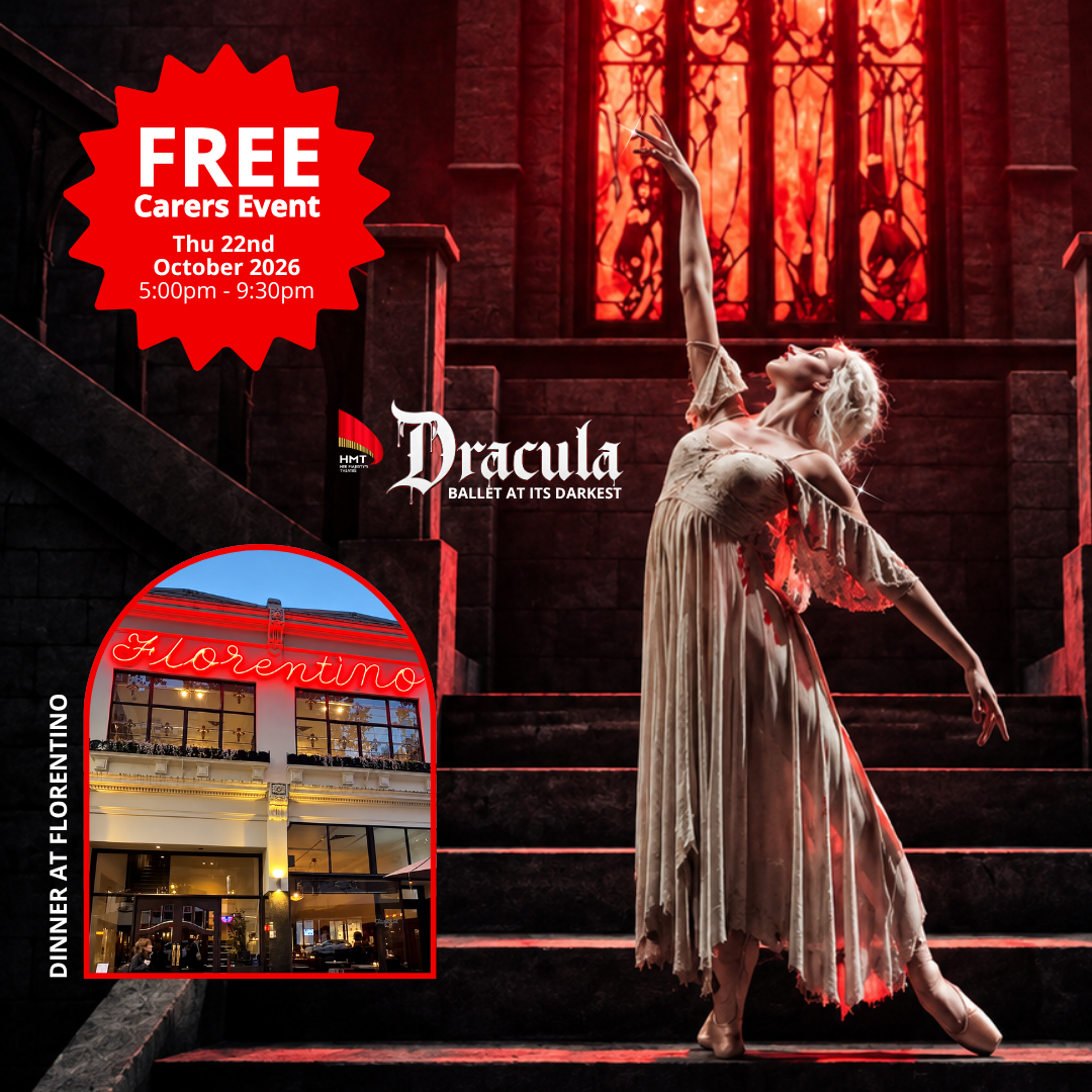 Carers Event - Dinner and a show Dracula 