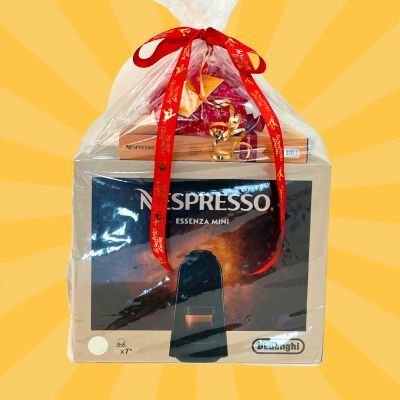 3rd Prize Nespresso machine + pods