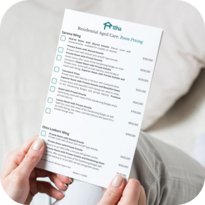 Residential Aged Care - Room Types & Pricing